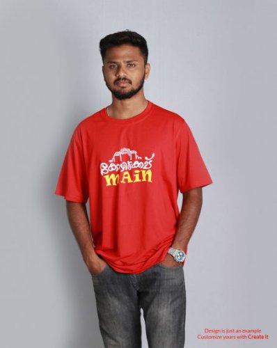 Customized Round Neck Tshirt