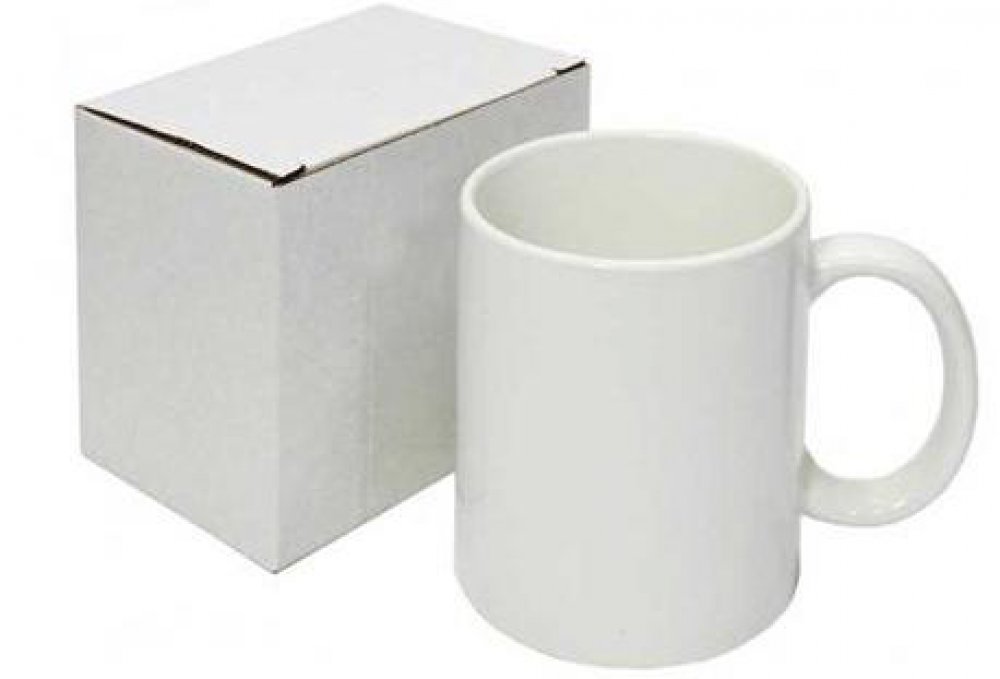 AAA Sublimation Blank White Mug with Box